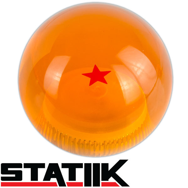 RARE DRAGONBALL Z DRAGON BALL 1 STAR AMBER SHIFT KNOB 6