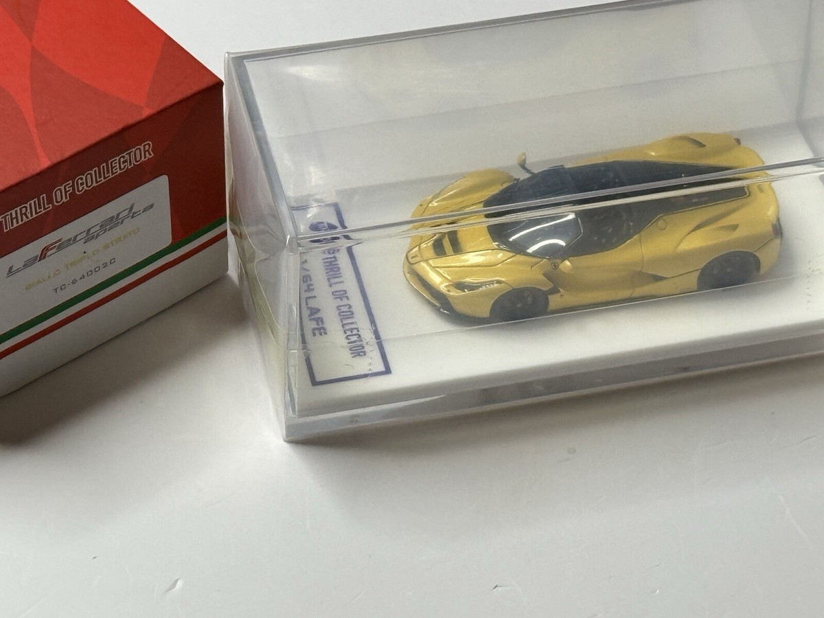 TOC×Fuelme 1:64 Resin Model Ferrari Laferrari Aperta Yellow