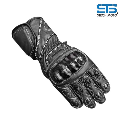 Guanti da moto in pelle stechmoto ST 1825 CW Touring e Urbane Off-Road - Foto 7 di 8