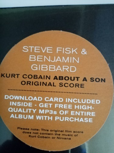 Kurt Cobain...About A Son Vinyl Album/ DVD /CD...All Sealed - Picture 8 of 13