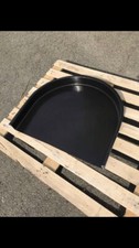 Rally Spare Wheel Tray Fibreglass Black