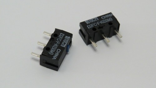 2x Schalter L+R-Klick OMRON (50M) für Logitech G700s G402 G502 G602 G500 G700 - Bild 2 von 3