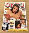 Marcus Schenkenberg Model 1994 Cover Clip Poster 1990s Swedish magazine Okej