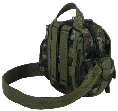 East West USA Tactical Multi Molle Assault Sling Utility Bag RTC527 GREEN ACU - Bild 3 von 4