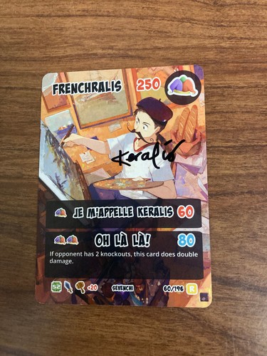 SIGNED Frenchralis - Hermitcraft TCG S2 Alter Ego 2025 060/196 - RARE!