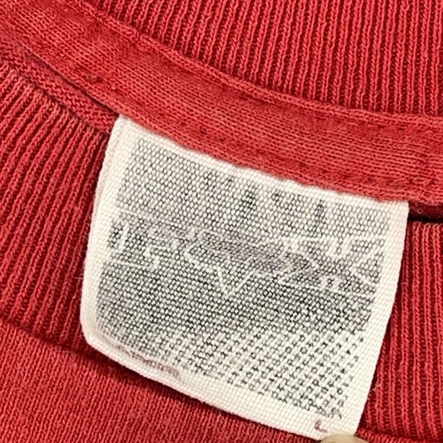 Camisa Fox Hombre L Grande Roja Manga Corta Logo Gráfico Cuello Redondo - Imagen 2 de 3