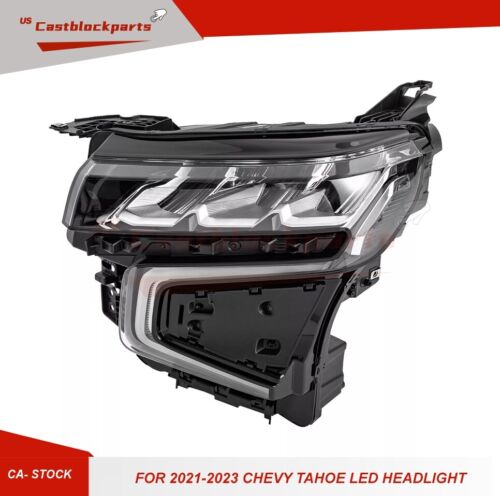 For 2021-2023 Chevy Tahoe Suburban LED Headlight Headlamp Left Driver 85123917 - Picture 3 of 6
