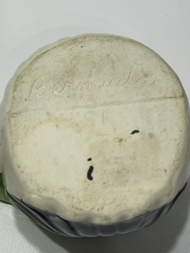 2 One Eye Pirates made in Bermuda Whimsical 3.75"x2.5"x2.5 Mugs - Bild 9 von 9