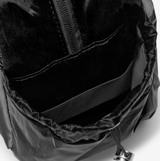 New Balance Glossy Ribbon Duffle Bag - DST BLACK / Gym