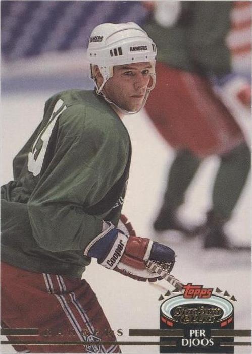 1992-93 Topps Stadium Club - Per Djoos #492 - 1 of 1