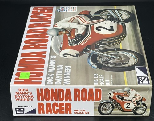 MPC 1:8 Big Scale Kit Honda Road Racer Dick Mann's Daytona Winner! NEW/Sealed - Picture 5 of 6