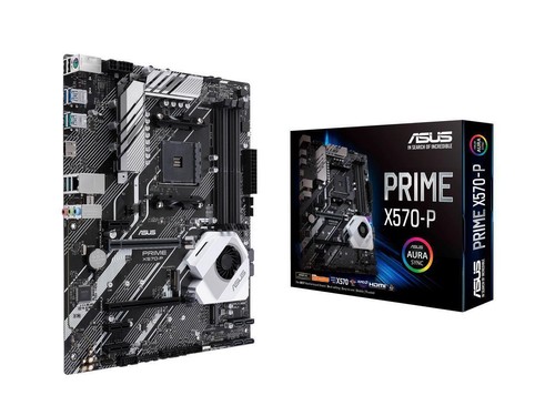 New ASUS PRIME X570-P (Dual M.2 PCIe 4.0) AMD AM4 ATX Motherboard FREE SHIPPING - Picture 1 of 6
