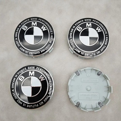 4 piezas emblema tapacubos centrales rueda coche 56 mm 68 mm para BMW M E36 E39 E46 F30 G01 G20 G2 - Imagen 14 de 14