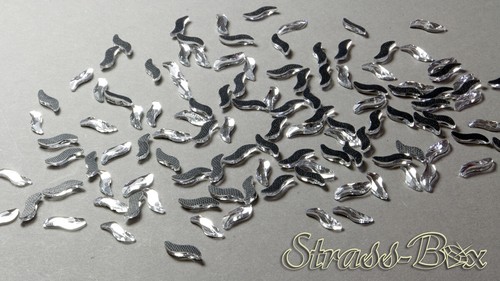 Hotfix DMC S-FORM CRYSTAL 7mm x 12 mm Stückzahl wählbar Glas Form Strasssteine - Picture 4 of 18