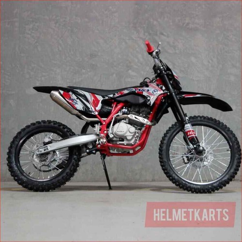 Helmetkarts - F5R Demon 250cc Dirt Bike Manual Race Adults Manual Motorcycle RED - Picture 19 of 24