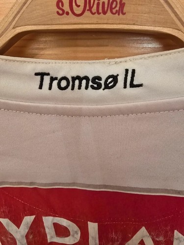 Camiseta de fútbol local 2013 Tromso IL, Tromsø IL, de Legea, #7 Dahl, talla mediana - Imagen 11 de 14