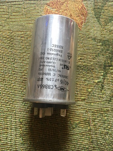 NR (CBB65A) 40/6 uF 300 VAC Dual Run Capacitor - 第 3/3 張圖片