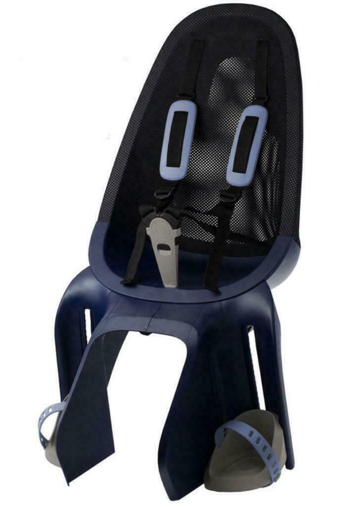 Qibbel Air Bicycle seat Fietsstoeltje Achter Bagagedrager bev. Denim blu Qibbel Air Bicycle seat Fietsstoeltje Achter Bagagedrager bev. Denim blu