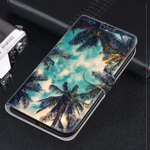 Butterfly Cat Rose Moon Wallet Phone Case For iPhone 11 12 13 14 15 XR XS 7 8 - 第 96/101 張圖片