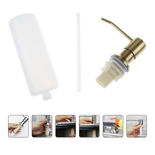 300ML Sink Soap Dispenser Kitchen Soap Hand Lotion Liquid Pump Bottle 4 Colour - Picture 39 of 39