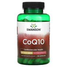 2 X Swanson, CoQ10, 200 mg, 90 Capsules