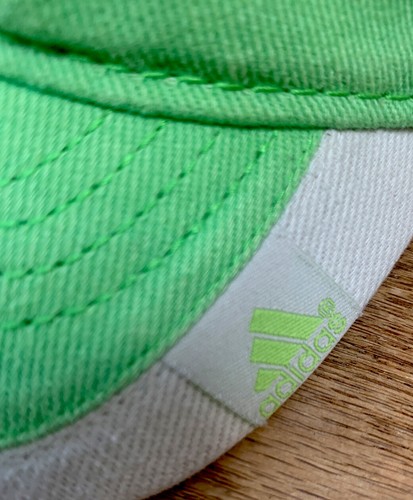 Adidas Toddler Size Baseball Cap Hat Green Stretch Back Vintage EUC - Picture 9 of 9