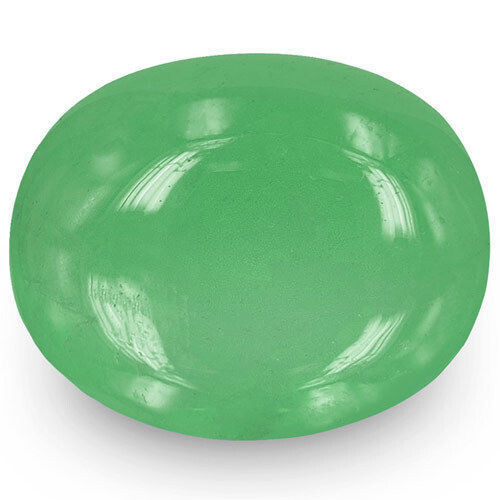 COLOMBIA Smeraldi 14,04 Cts Naturale Verde Vivace Ovale - Foto 2 di 6