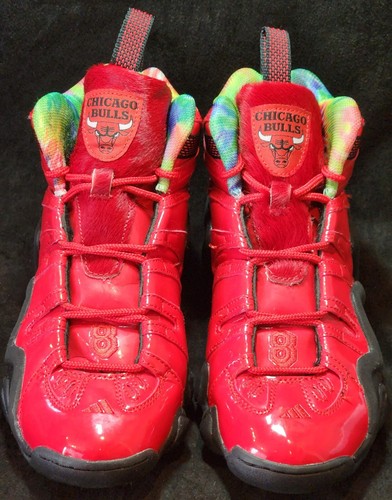 2015-TAGLIA 8 KOBE BRYANT ADIDAS CRAZY 8 CHICAGO TORI 72-10 ROSSO #C77539 RARO BELLO - Foto 3 di 12