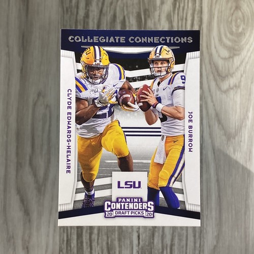 Joe Burrow / Clyde Edwards-Helaire 2020 Panini Contenders Draft Picks#17 Rookie - Bild 1 von 2