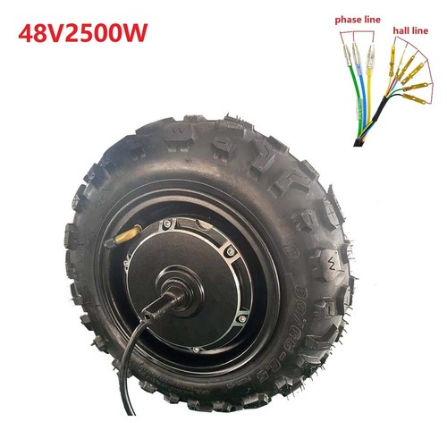 11 inch 60H 36V48V60V72V 800W 2000W 3000W 3800W High Speed Hub Motor Scooter - Picture 18 of 21