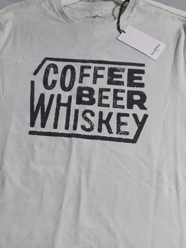 Coffee Beer Whiskey T-Shirt Size M NEW - Picture 7 of 10
