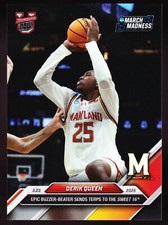 Derik Queen Maryland Terrapins Buzzer Beater vs Rams 2025 Bowman U Now #98 Base