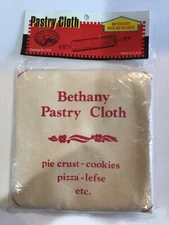 Bethany Housewares Pastry Cloth NEW, Sealed #510 Lefse, Pie, Cookies, Pizza