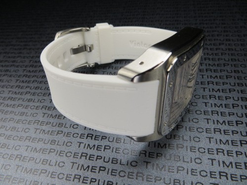 23mm PU Rubber Diver Strap Extra Large Watch Band for CARTIER SANTOS 100 XL TN1 - Picture 13 of 38