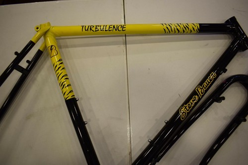 Steve Bauer Turbulence steel Mtb /Touring 26'' frame / fork 51cm/55cm Japan NOS - Picture 6 of 12