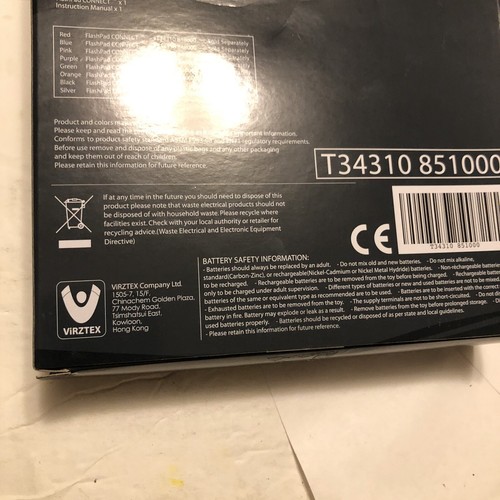 Juego FlashPad Connect, 9 Juegos, Touch Pad, 2 Jugadores Negro -Leer Interior @E - Imagen 7 de 7