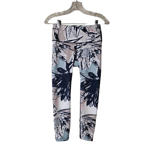 Apana Leggings Womens XS Cropped Athletic Yoga Running Floral  - Bild 1 von 13