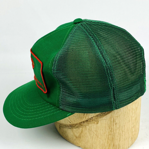 Capitol City Steel Patch Trucker Hat Snapback Adjustable Cap Mesh YR Logo Vtg - Picture 4 of 12