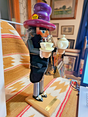 🔥18" CHRISTIAN STEINBACH MAD HATTER TEA PARTY NUSSKNACKER LtdEd #3202/5000 S858 - Bild 6 von 15