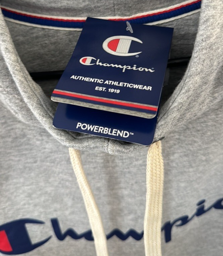 NWT Champion Oxford Gray Fleece Pullover Hoodie - Size 3X - Picture 5 of 8