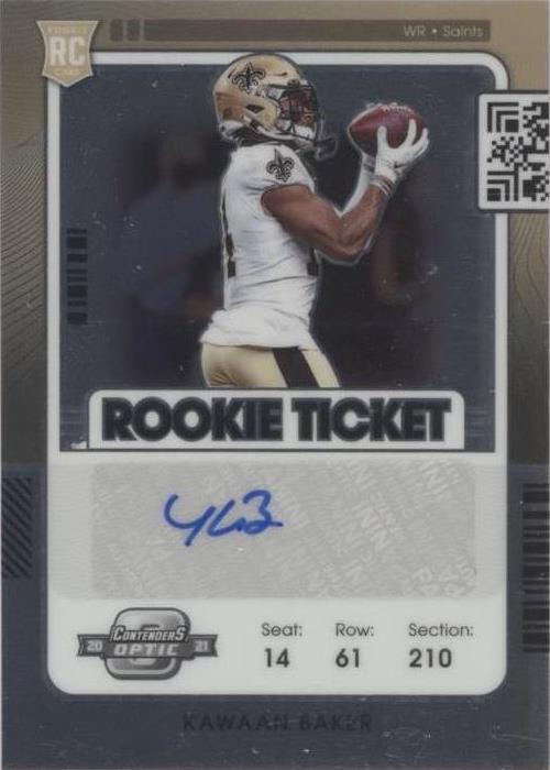 2021 Panini Contenders Optic Kawaan Baker #200 - 1 of 2
