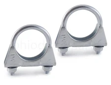 Ohio Diesel Parts Heavy Duty Muffler/Exhaust Pipe Clamp 1-3/4"U-Bolt 2-pack