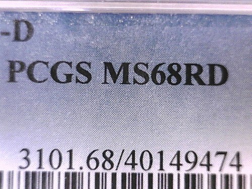 1992 D Lincoln Memorial Cent PCGS MS 68 RD 40149474 Toned - Picture 3 of 7