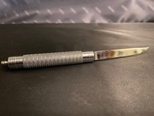 Rare VTG Vintage Soviet Folding Knife Barrel Handmade USSR Prison Art ITK