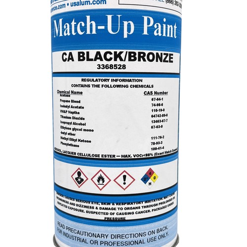 CRL 3368528 California Black/Bronze AlumaColor Metall Ausbesserungslack - Bild 2 von 4