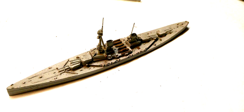 WWI 1918 NEPTUNE German SMS Derfflinger Battlecruiser 1 / 1250 Diecast Germany - Bild 2 von 2