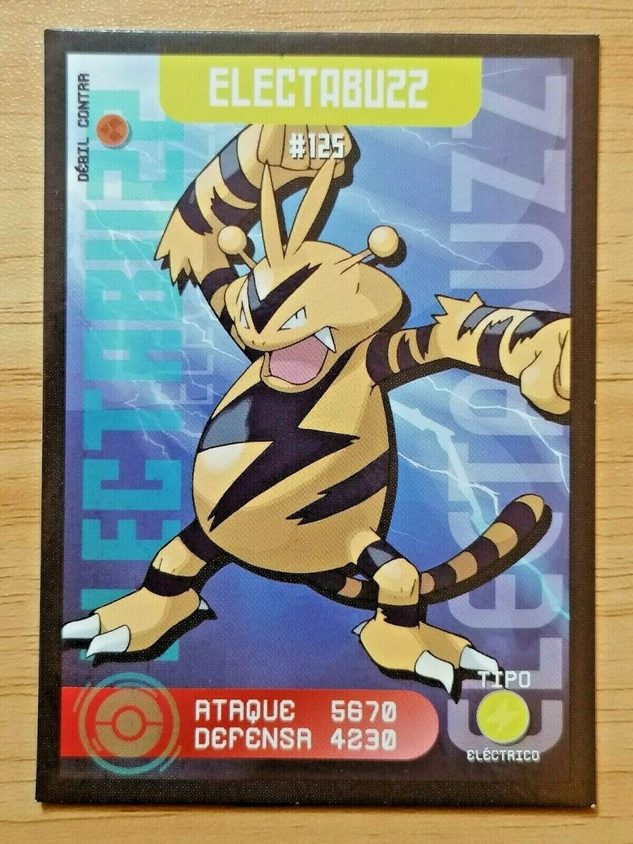 CARD POKEMON EJ VOL. I #125 ELECTABUZZ 2020 Kanto PERU South