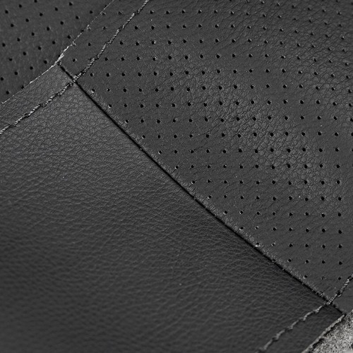 Schwarz Lenkrad Leder Lenkradbezug fits Hyundai Elantra 2011-16 Avante i30 12-16 - Picture 3 of 8