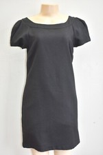 Graham & Spencer Black Wool Blend Cocktail Dress Size 8P On Sale