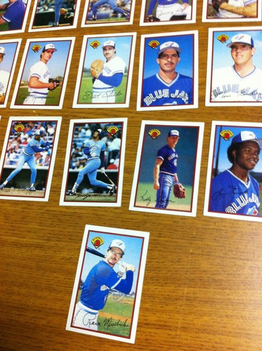 BOWMAN BASEBALL 1989 TORONTO BLUE JAYS TEAM SET OF 19 CARDS NEAR MINT - Picture 8 of 8